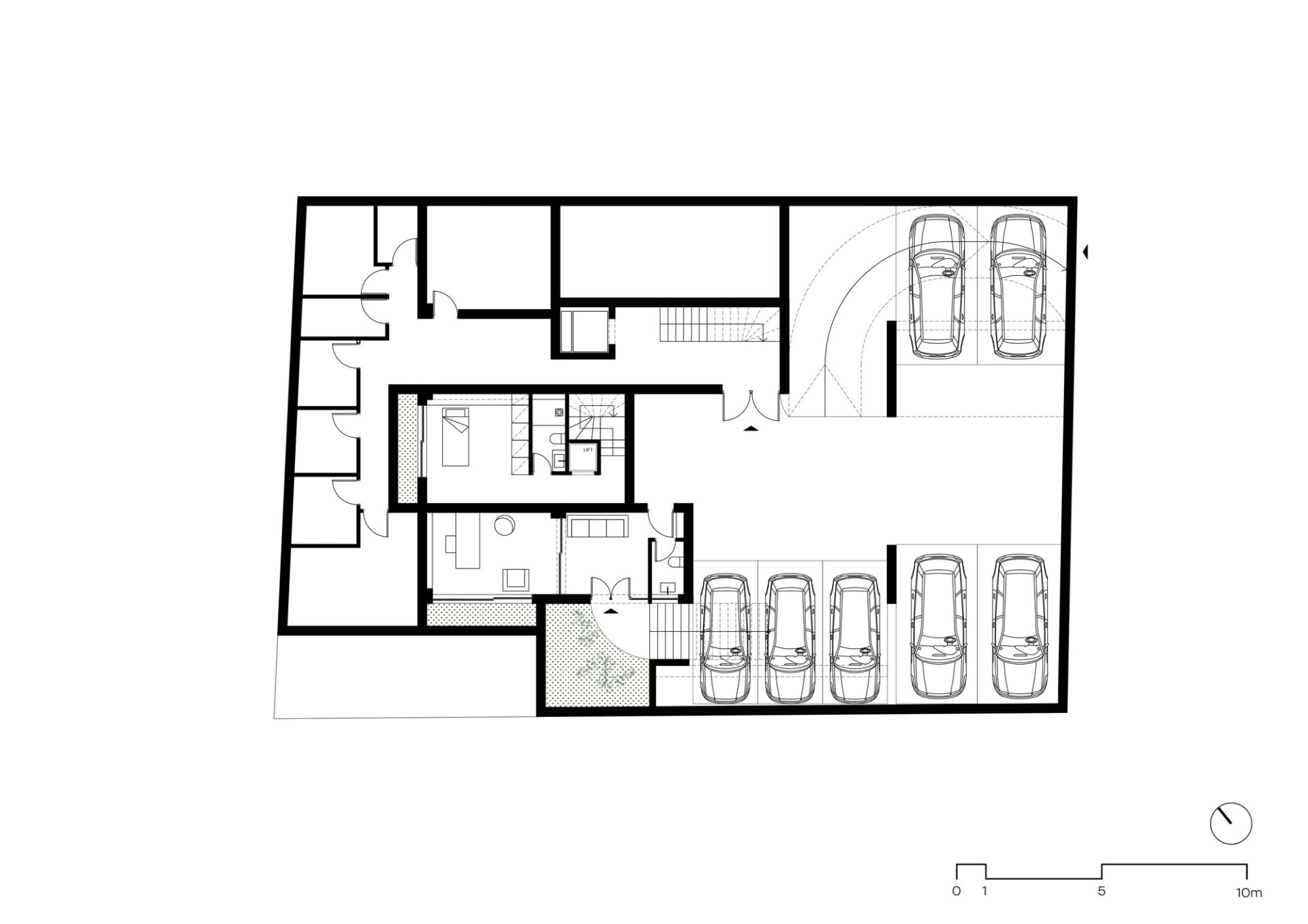 basement plan chalandri residence