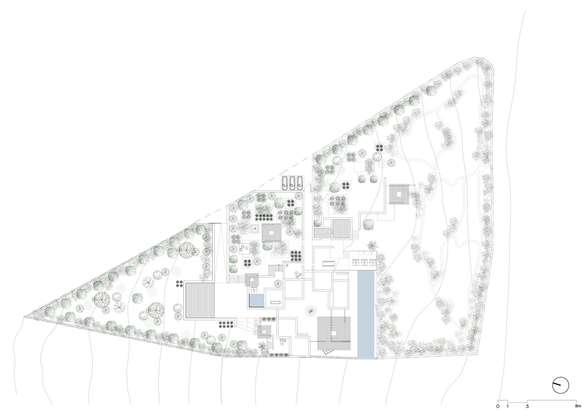 grego residence first masterplan paros greece