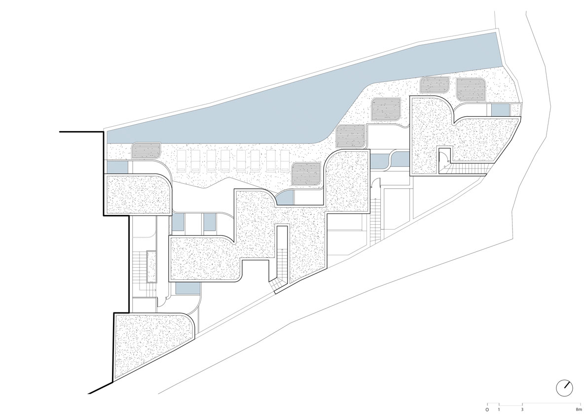 chora hotel masterplan kythnos greece