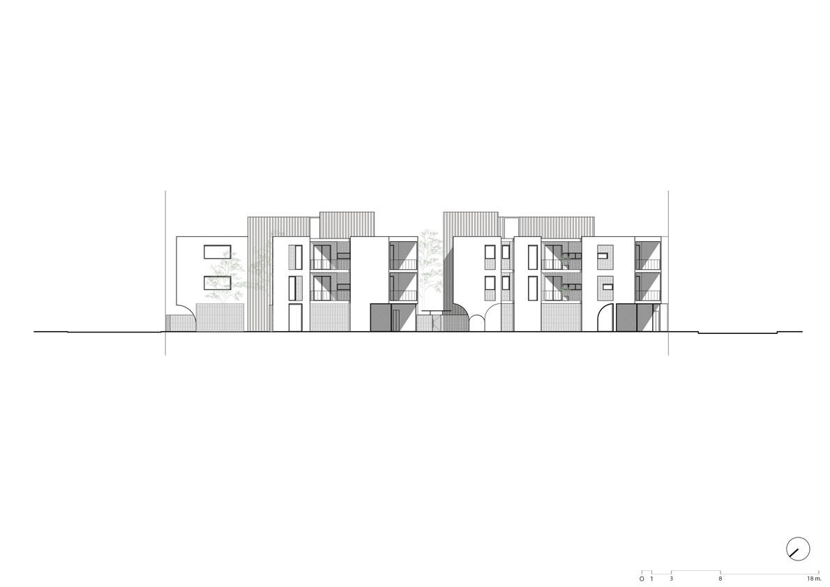 occhiali residence front elevation