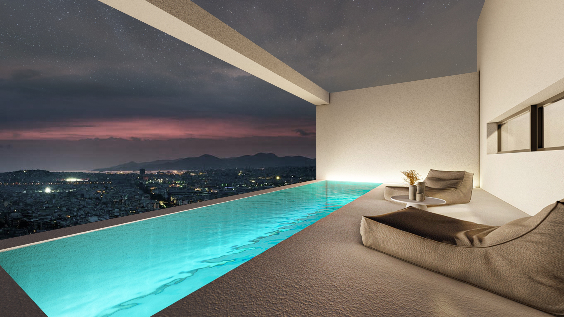 Apartment building in Petralona Greece
